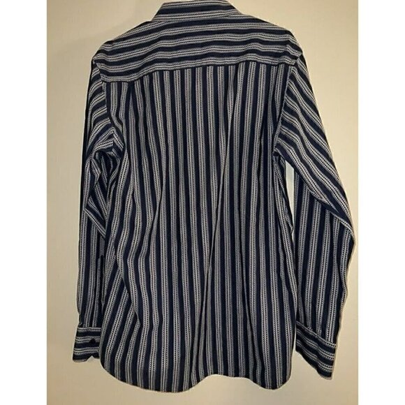 Cuadra Style Legacy Long Sleeve Button Up Shirt Large Made In Turkey - Picture 10 of 12